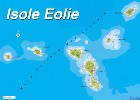 isole eolie cartina